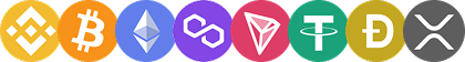 Supported cryptocurrencies
